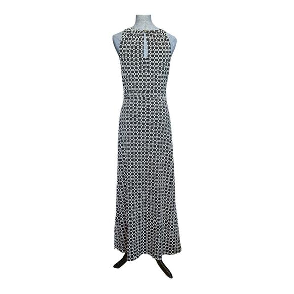 Banana Republic Black and White Patterned Maxi long dress Small spring  summer - Picture 2 of 4
